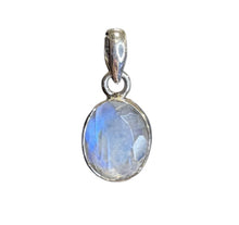Dainty Crystal Sterling Silver Pendants