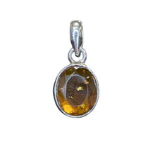 Dainty Crystal Sterling Silver Pendants