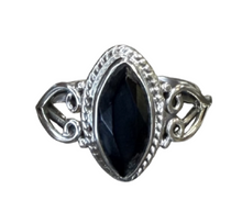 Estelle Black Onyx Sterling Silver Ring