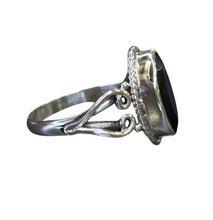 Estelle Black Onyx Sterling Silver Ring