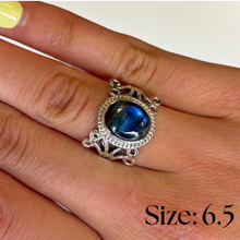 Melody Labradorite Sterling Silver Ring
