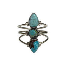 Riley Tibetan Turquoise Sterling Silver Ring