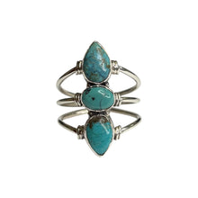 Riley Tibetan Turquoise Sterling Silver Ring