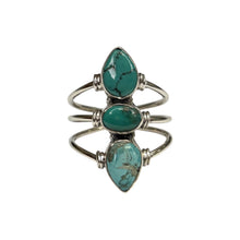 Riley Tibetan Turquoise Sterling Silver Ring