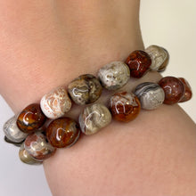 Crazy Lace Agate Mala
