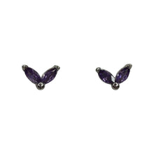 Rhinestone Tulip Studs