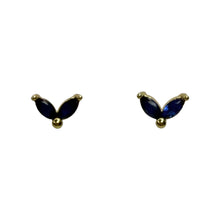 Rhinestone Tulip Studs