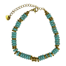 Rondelle Beaded Crystal Bracelet
