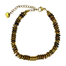 Rondelle Beaded Crystal Bracelet