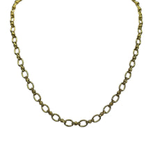 Elevated Oval Link Chain