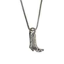 Cowboy Boot Necklace