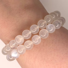 Rainbow Moonstone & Moonstone Mala
