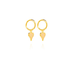 Heart Drop Earrings