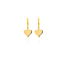 Heart Drop Earrings