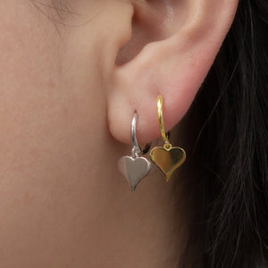 Heart Drop Earrings