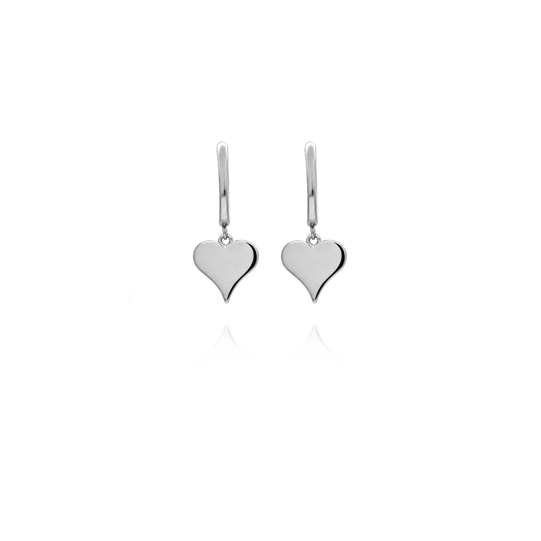 Heart Drop Earrings