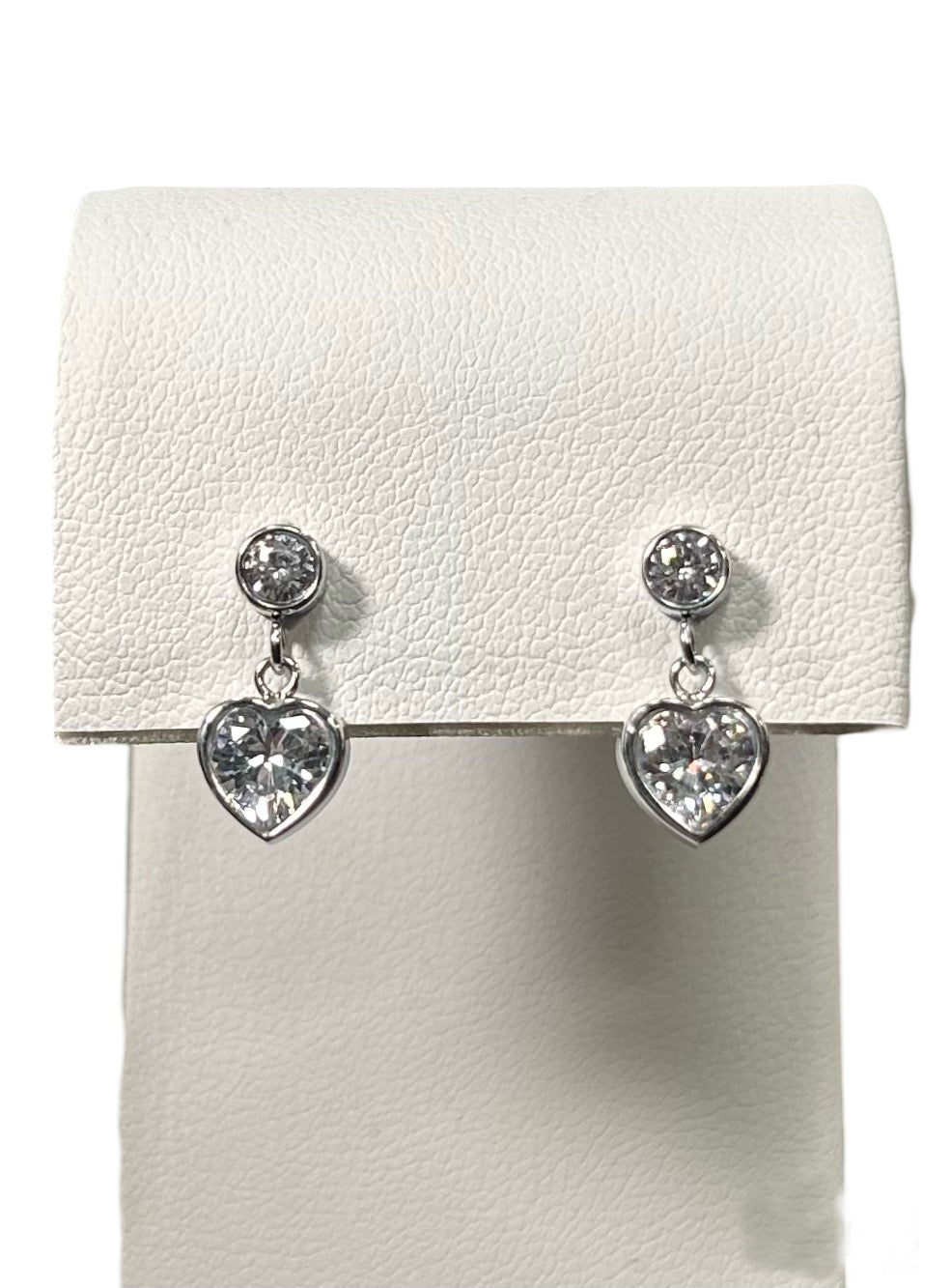 Heart Rhinestone Stud Earring
