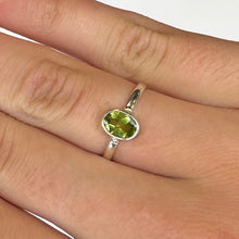 Minimalist Gemstone Sterling Silver Rings