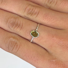 Minimalist Gemstone Sterling Silver Rings