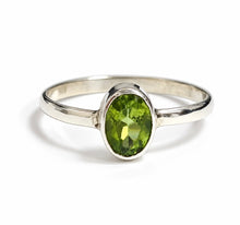 Minimalist Gemstone Sterling Silver Rings