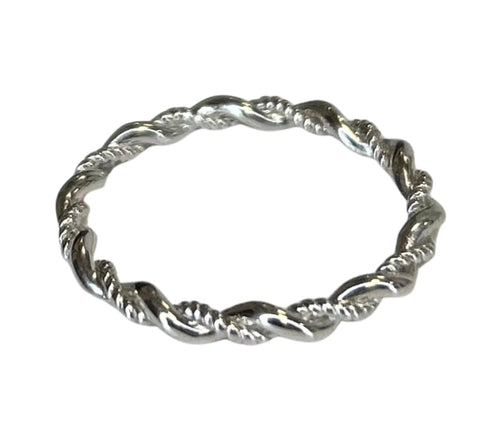 Rope Sterling Silver Ring