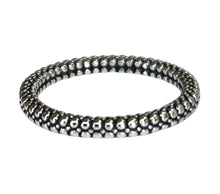 Snake Skin Sterling Silver Ring