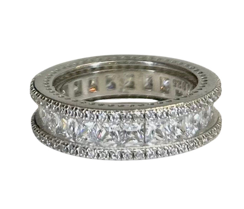 Ultimate Rhinestone Sterling Silver Ring