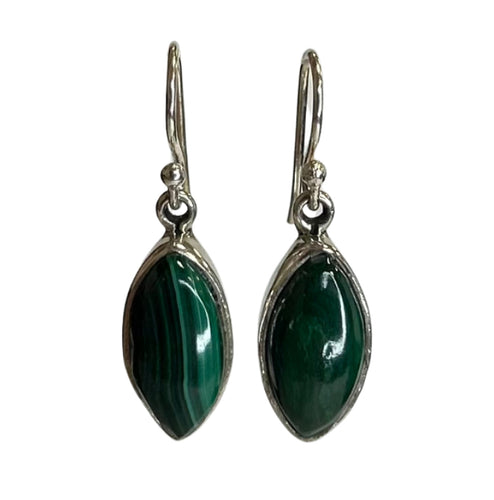 Gemstone Marquise Cut Sterling Silver Earring