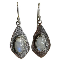 Lucia Moonstone Sterling Silver Earring