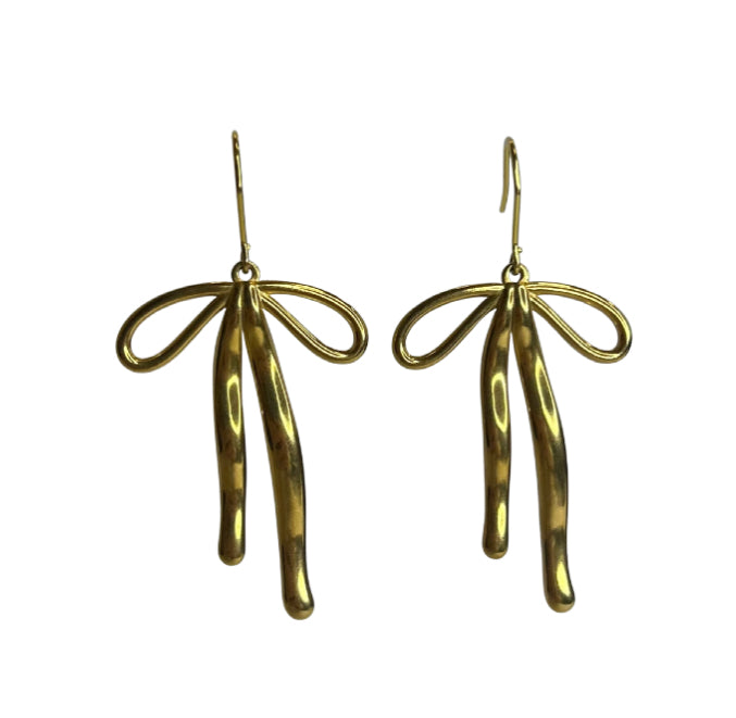 Dangly Bow Earrings