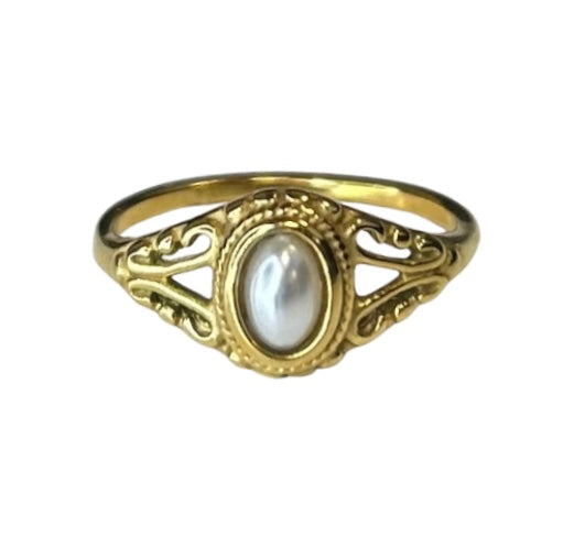 Pearl Crown Ring
