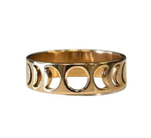 Moon Phase Band Ring
