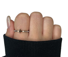 Cross Sterling Silver Mixed Metals Ring