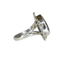 Remi Peridot Sterling Silver Detailed Teardrop Ring