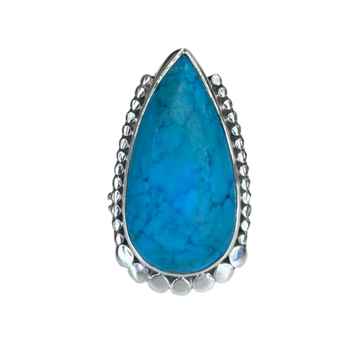 Alina Turquoise Sterling Silver Statement Ring