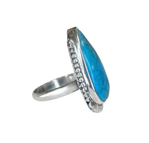 Alina Turquoise Sterling Silver Statement Ring
