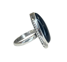 Alina Black Onyx Sterling Silver Statement Ring