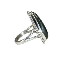Camila Labradorite Sterling Silver Teardrop Statement Ring