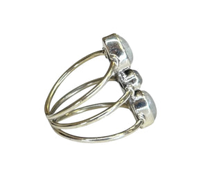 Riley Moonstone Sterling Silver Ring