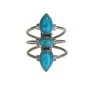 Riley Turquoise Sterling Silver Ring