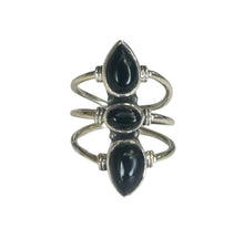 Riley Black Onyx Sterling Silver Ring