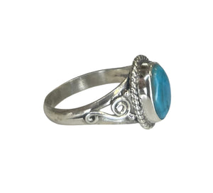 Serenity Turquoise Sterling Silver Ring