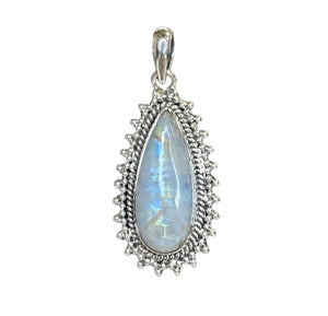 Eliza Moonstone Sterling Silver Pendant