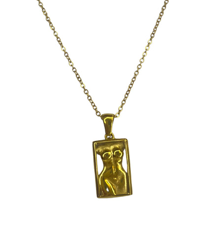 Framed Body Necklace