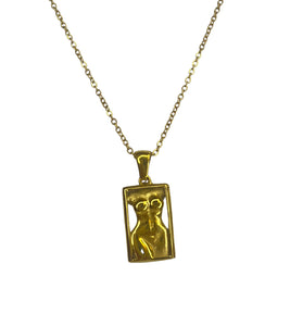 Framed Body Necklace