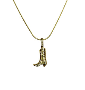Cowboy Boot Necklace