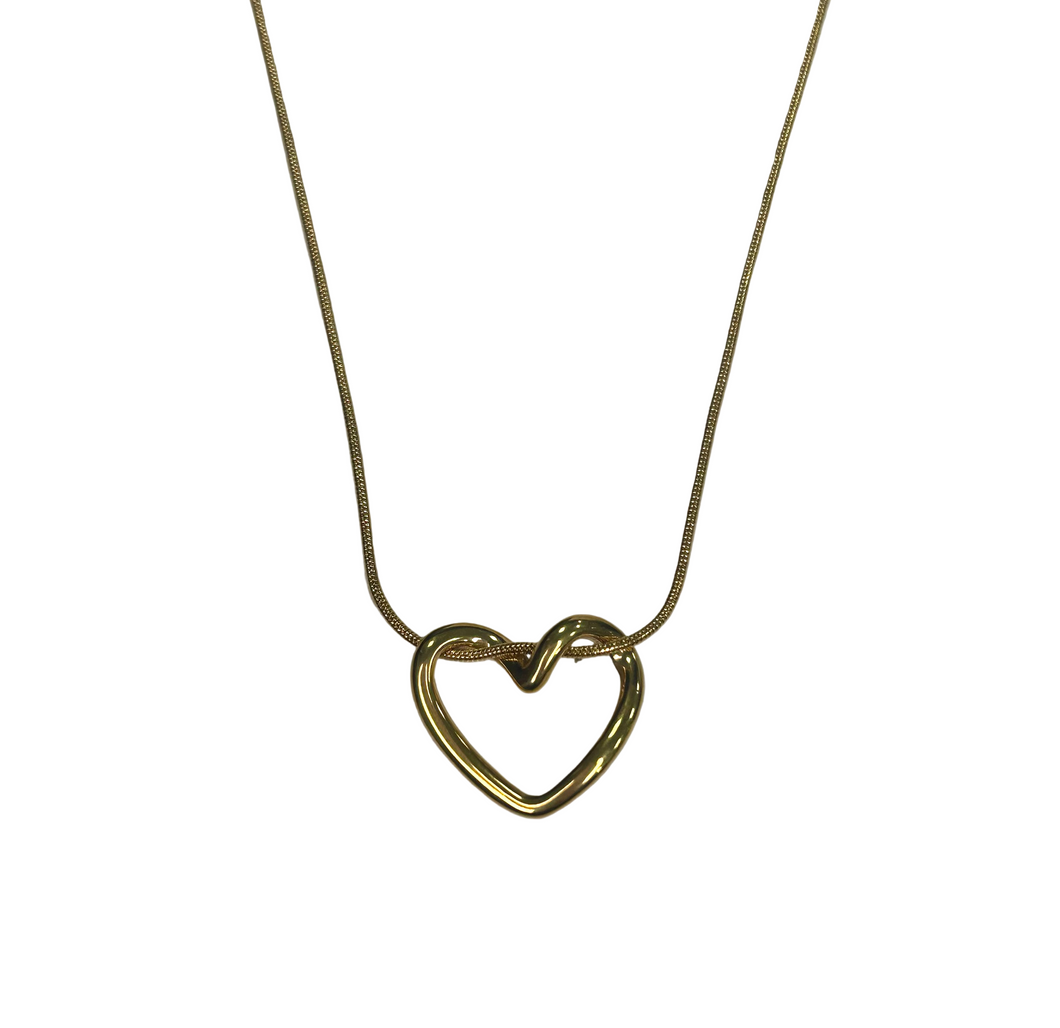 Looped Heart Necklace