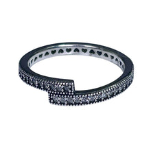 Double Stack Sterling Silver Ring