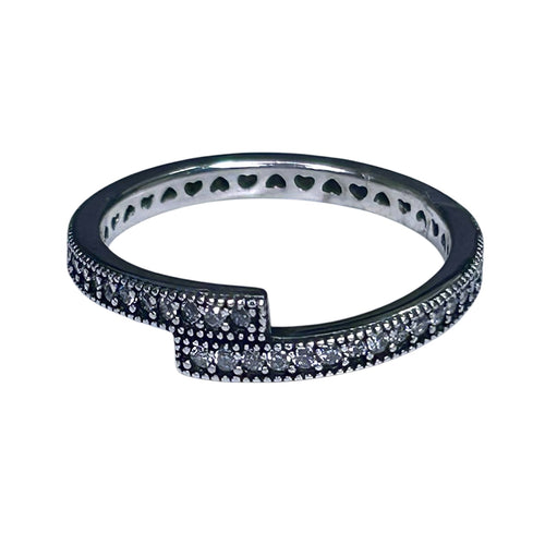 Double Stack Sterling Silver Ring