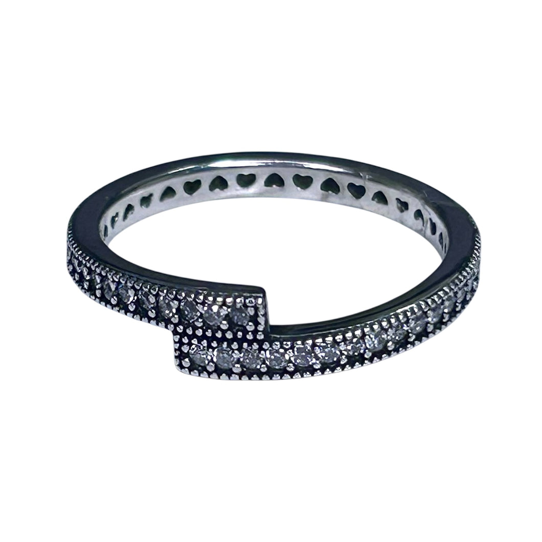 Double Stack Sterling Silver Ring